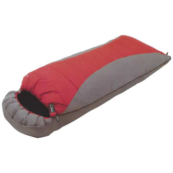 High Peak Outdoors Comfort Lite 20-degree Red Extra Long Sleeping Bag