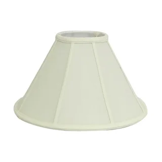 Round Bell Off-white Silk Shade