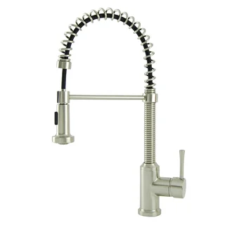 S-Series Residential Spring Coil Kitchen Faucet in Brushed Nickel