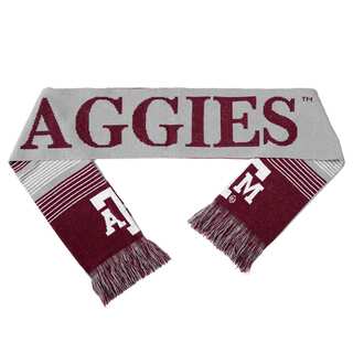 Texas A and M Aggies Split Logo Reversible Scarf