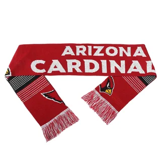 Forever Collectibles NFL Arizona Cardinals Split Logo Reversible Scarf