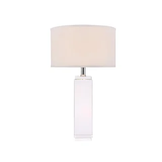 Elegant Lighting Regina Collection TL1003 Table Lamp with Chrome Finish