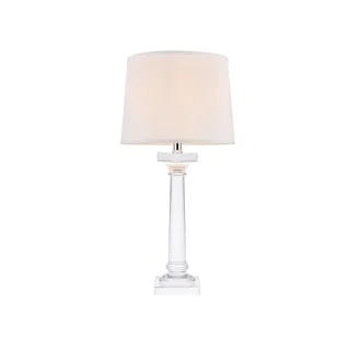 Elegant Lighting Regina Collection TL1005 Table Lamp with Chrome Finish