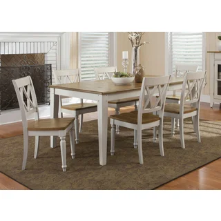 Fresco Two-Tone Transitional Dinette Table