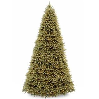 12 ft. Downswept Douglas Fir Tree with Clear Lights