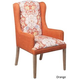 Bourges Floral Arm Chair (23.6 x 23.6" x 42.5)
