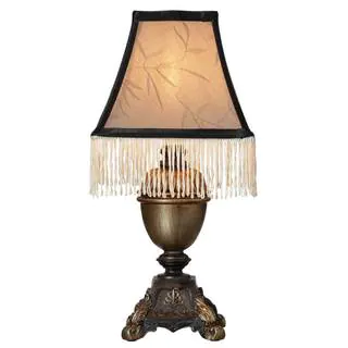 Downton Abbey Downstairs Collection Fringe Accent Lamp