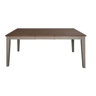 Fresco Taupe and Wood Transitional Dinette Table