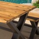 Sanibel Outdoor 3-piece Acacia Wood Dining Set by Christopher Knight Home - Thumbnail 5