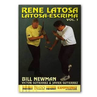 RS-0463 Rene Latosa Filipino Martial Arts Escrima Kali Stick Fight #1 DVD Newman