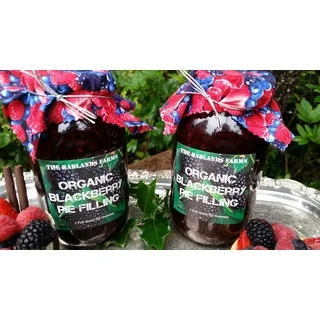 The Badlands Farm Fresh Organic Wild BlackBerry Pie Filling and Topping (2 quarts)