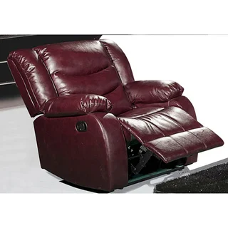 Meridian Gramercy Recliner Reclining Chair with Plush Pillow Arms