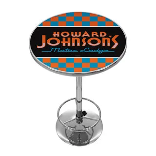 Howard Johnson Chrome Pub Table