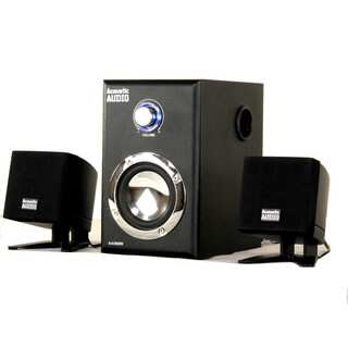 Acoustic Audio AA3009 200-watt 2.1-channel Powered Subwoofer Computer Speaker System