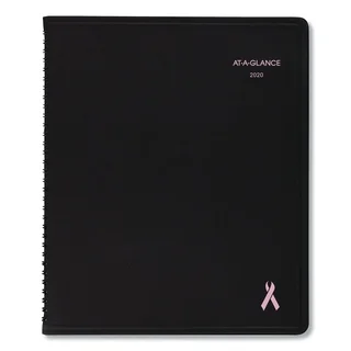 AT-A-GLANCE QuickNotes Weekly/Monthly Black/Pink Appointment Book 2016