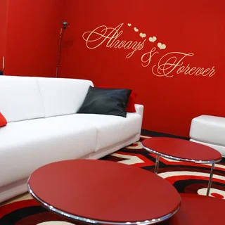 Always and Forever Love Wall Decal