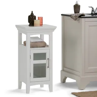 WYNDENHALL Hayes Floor Storage Cabinet in White