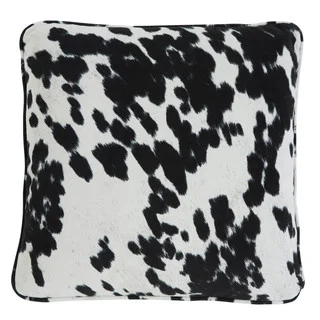 Signature Design by Ashley Cowhide Patterned Natural 20-inch Throw Pillow