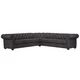 Knightsbridge Tufted Scroll Arm Chesterfield 7-seat L-shaped Sectional by iNSPIRE Q Artisan - Thumbnail 5
