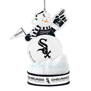 Chicago White Sox LED Snowman Ornament
