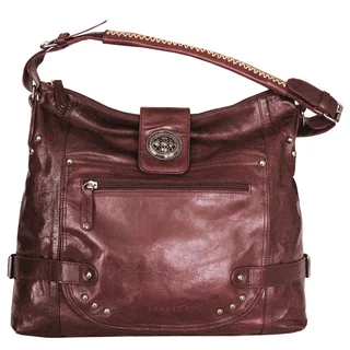 Joanel Black Leather Handbag