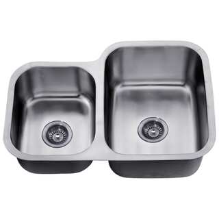 Dawn Undermount Double Bowl Sink (Small Bowl On Left)