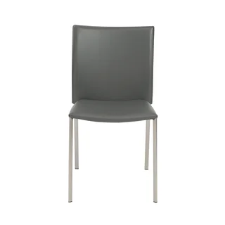 Shane Grey/ Stainless Steel Side Chairs (Set of 4)