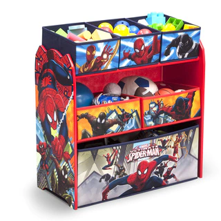 Spider-Man Multi-Bin Toy Organizer by Delta Children