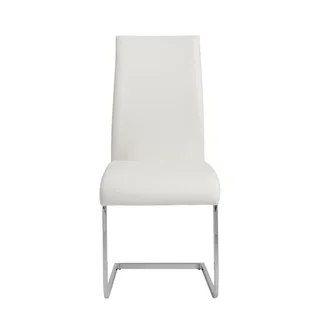 Epifania Side Chair Set of 4 White/ Chrome