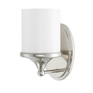 Austin Allen & Company Piedmont Collection 1-light Polished Nickel Wall Sconce