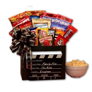 Family Flix Movie Night Gift Box with 10.00 Redbox Gift Card