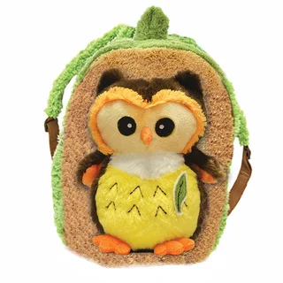 Plush Best Buddy Toddler Backpack Bright Eyes Owl
