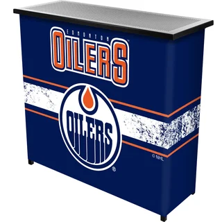 NHL Portable Bar with Case - Edmonton Oilers