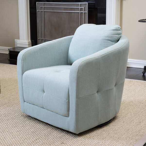 Christopher Knight Home Concordia Fabric Swivel Chair