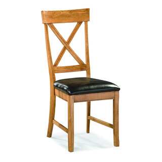 Family Dining Chestnut X-Back Side Chair (Set of 2)