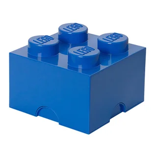 LEGO Bright Blue Storage Brick 4