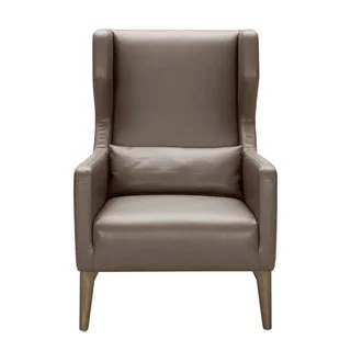 Sunpan '5West' Messina Leather Arm Chair