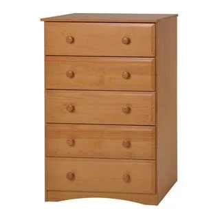 Camaflexi Wooden Five Drawer Dresser