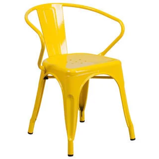 Metal Chair with Arms