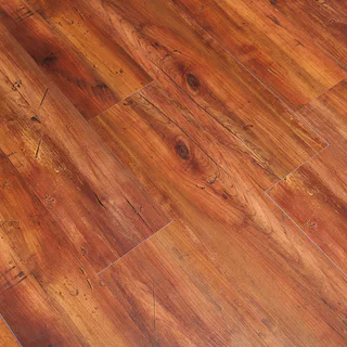 Smoked Hickory 4mm Thick Vinyl Plank Flooring 6 inches x 36 inches (26.53) Square Feet
