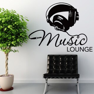 Music Lounge Vinyl Wall Art