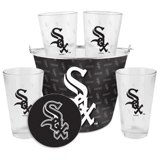 Chicago White Sox Glass Bucket and Pint Gift Set