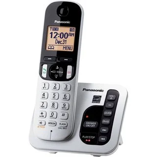 Panasonic KX-TGC220S DECT 6.0 Plus Cordless Landline Phone System (Refurbished)