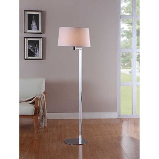 Artiva USA Urban 60-inch Modern Chrome Metal Floor Lamp