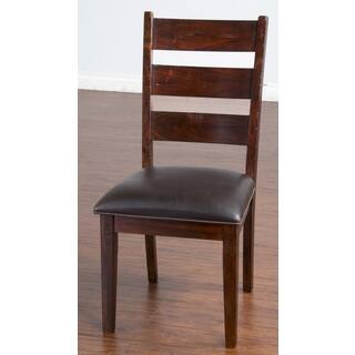 Sunny Designs Vineyard Ladderback Chair with Cushion Seat