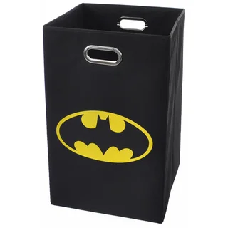 Batman Logo Black Folding Laundry Basket