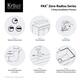 KRAUS Pax Zero-Radius 31.5 Inch Handmade Undermount Single Bowl Stainless Steel Kitchen Sink with NoiseDefend Soundproofing