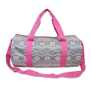 All For Color Snow Bunny Round Duffle