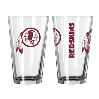 Washington Redskins Game Day Pint Glass 2-Pack