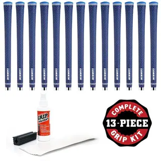 Lamkin UTx Solid Blue Midsize 13-piece Golf Grip Kit (with tape/ solvent/ vise clamp)